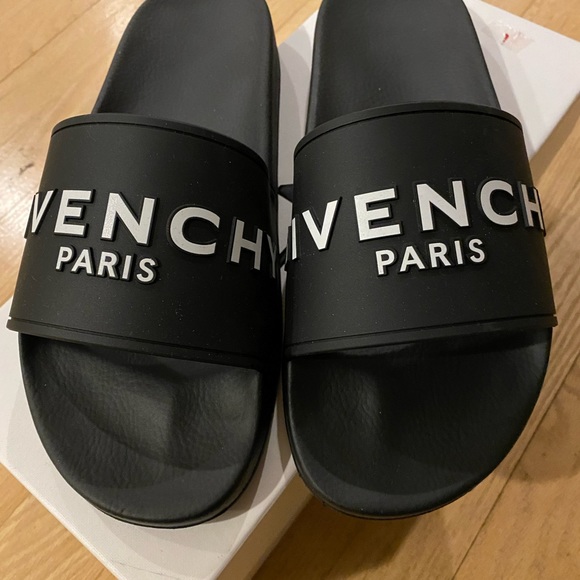 MENS GIVENCHY SLIDES - Picture 1 of 4